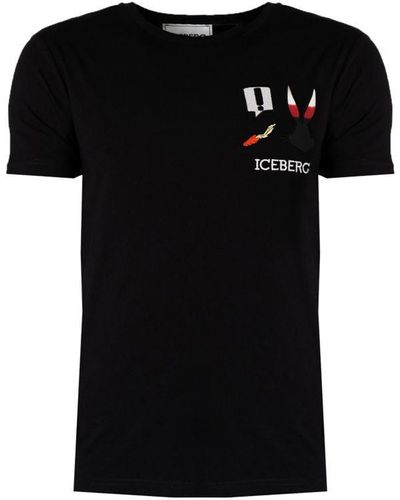Iceberg T-shirt Mannen Zwart