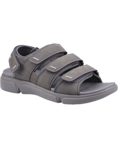 Hush Puppies Raul Sandalen (grijs)