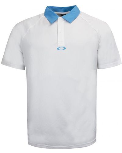 Oakley Raglan Polo Shirt White - Textile
