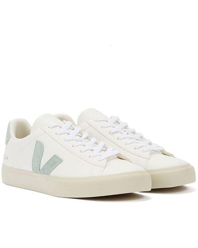 Veja Campo Extra/Matcha Trainers Leather - White
