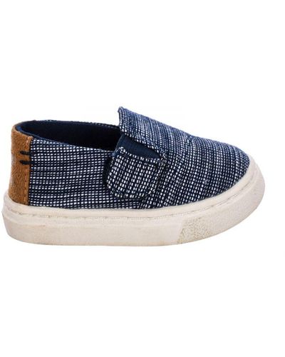 TOMS Baby Luca Espadrille For Baby's First Steps 10011474 Textile - Blue