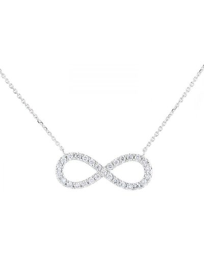 DIAMANT L'ÉTERNEL 9Ct Necklaces With 0.2Ct Diamond - White