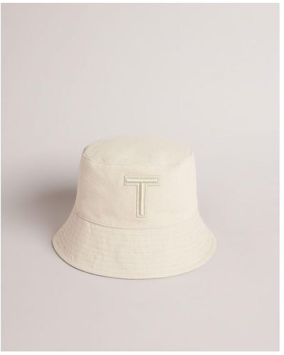 Ted Baker Teri T Bucket Hat - Natural