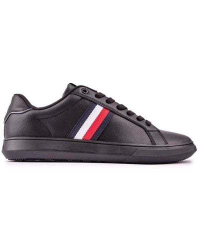 Tommy Hilfiger Corporate Stripes Sneakers - Bruin