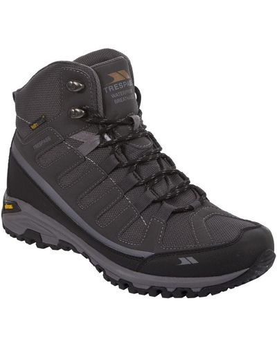 Trespass Tennant Waterproof Hiking Boots - Black