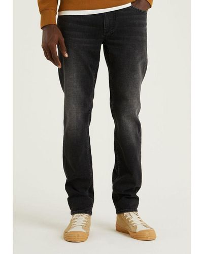 Chasin' Chasin Relaxte Fit Jeans Iron Onyx - Zwart
