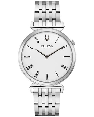 Bulova Regatta Watch 96A232 Stainless Steel - Metallic