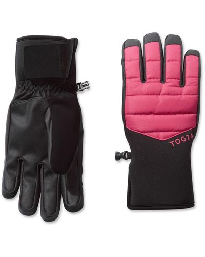 TOG24 Adventure Ski Gloves Dark - Pink