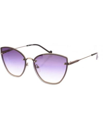 Liu Jo Cat Eye Metal Sunglasses Lj148S - Purple