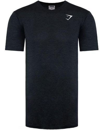 GYMSHARK Arrival Slim T-Shirt - Black
