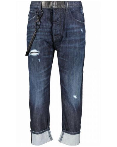 Armani Jeans Comfort Fit Donkerblauwe Spijkerbroek