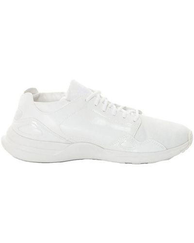 Le Coq Sportif Lcs R Flow White Trainers Leather