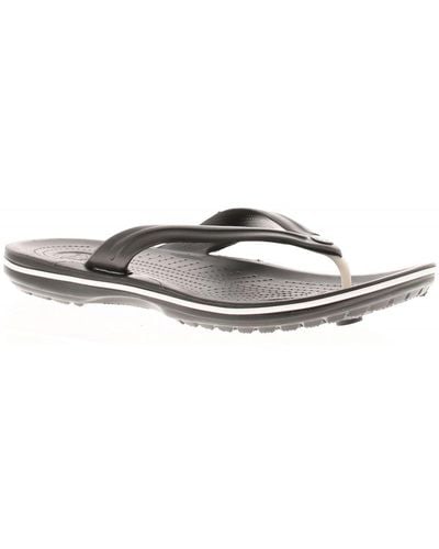 Crocs™ Teenslippers Sandalen Crocbands Zwart - Wit
