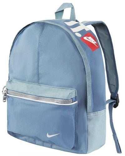 Nike Just Do It Vintage Adjustable Straps Light Backpack Ba0622 483 - Blue