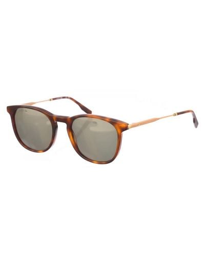 Lacoste Acetate And Metal Sunglasses With Oval Shape L994S - Metallic