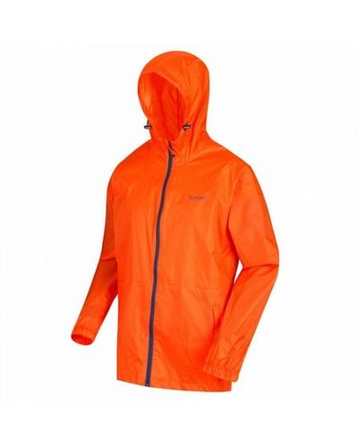 Regatta Pack It Iii Waterproof Jacket (Rusty) - Orange