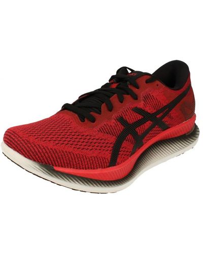 Asics Glideride Red Trainers