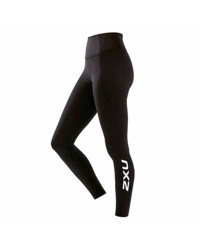 2XU New Heights Compression Black Hi-rise Tights