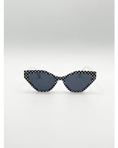 SVNX Angular Sunglasses - Blue