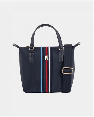 Tommy Hilfiger Poppy Corporate Small Tote Bag - Blue