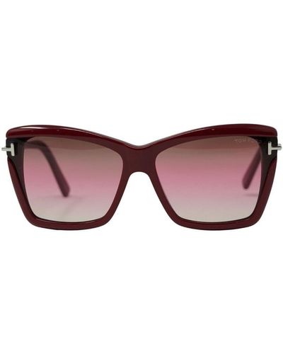 Tom Ford Leah Ft0849 69F Sunglasses - Brown