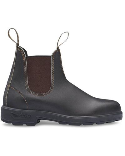 Blundstone #500 Stout Chelsea Boot Leather - Brown