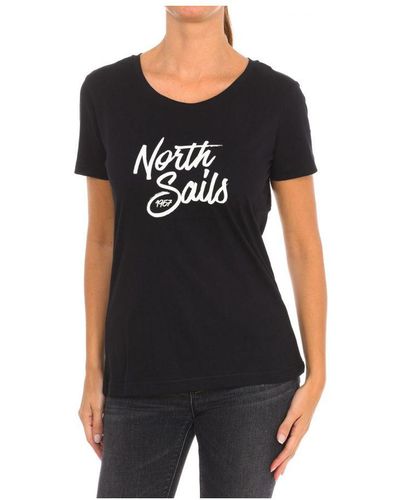 North Sails Short Sleeve T-Shirt 9024300 - Black