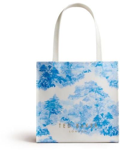 Ted Baker Roxcon New Romantic Small Printed Icon Bag - Blue
