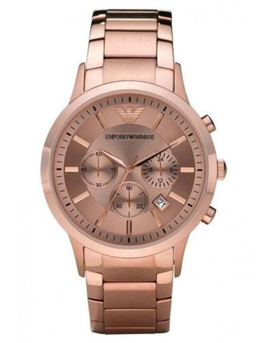 Emporio Armani Chronograph Watch Ar2452 - Pink