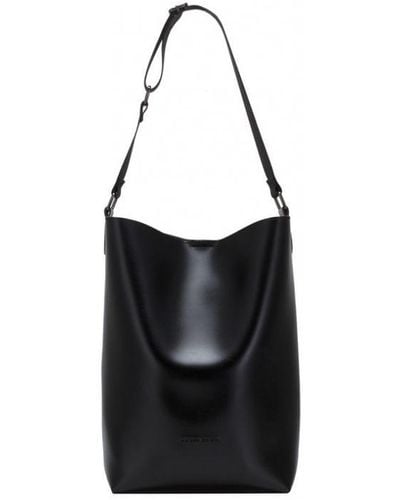Claudia Canova Leigh Large Bucket Shoulder Bag - Black