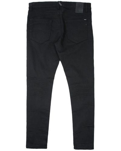 Replay Men's Mickym Hyperflex Reused Slim Fit Jeans In Black - Zwart