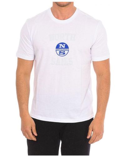 North Sails Short Sleeve T-Shirt 9024000 - White