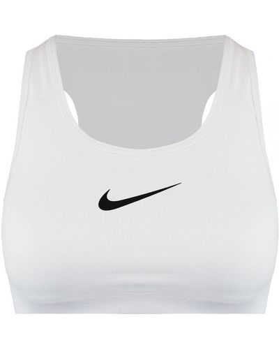 Nike Swoosh Sports Bra - Grey