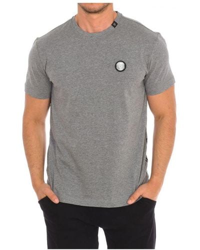 Philipp Plein Tips401 Short Sleeve T-Shirt - Grey