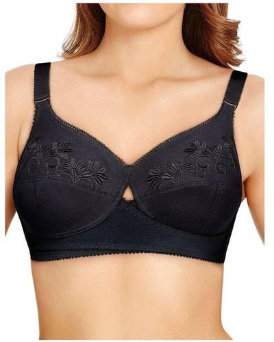 Berlei B518 Total Support Cotton Non-wired Bra - Blue