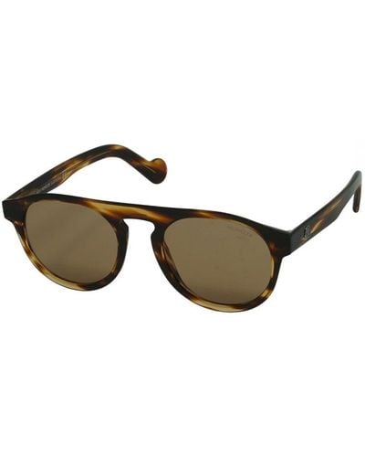 Moncler Ml0073 50E Sunglasses - Brown