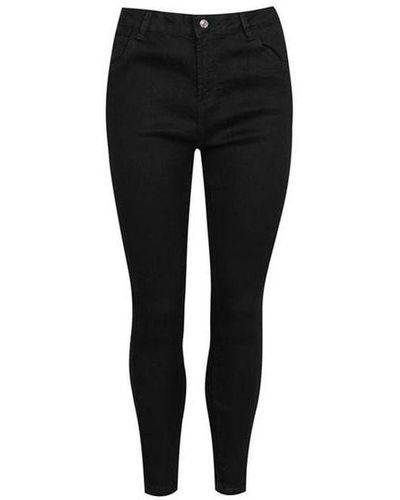 Firetrap Womenss Skinny Jeans - Black