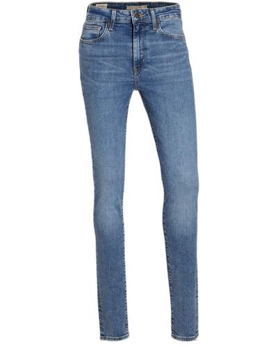 Levi's Levi's S 721 High Rise Skinny Jeans - Blue