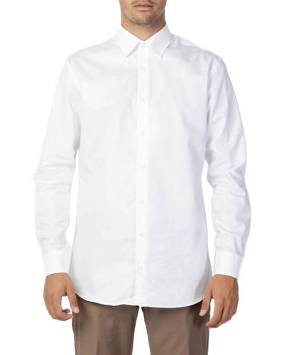 SELECTED Overhemden Regethan Classic Overhemd Wit Wit