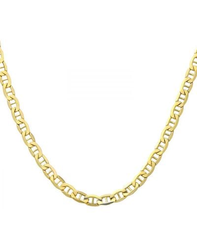 DIAMANT L'ÉTERNEL 9ct Yellow Gold Fine Anchor Chain Of 20 Inch/51cm Length And 0.3cm Width - Metallic