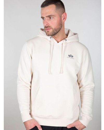 Alpha Industries Basic Hoody Rainbow Reflective Print White in Blue for Men  | Lyst UK