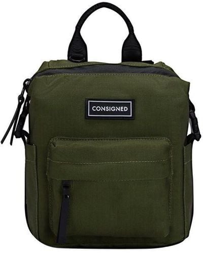 Consigned Lamont Xs Front Pocket Backpack - Green