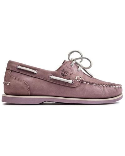 Timberland Classic Boat Shoes - Pink