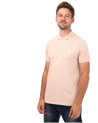 Timberland Millers River Polo Shirt - Natural