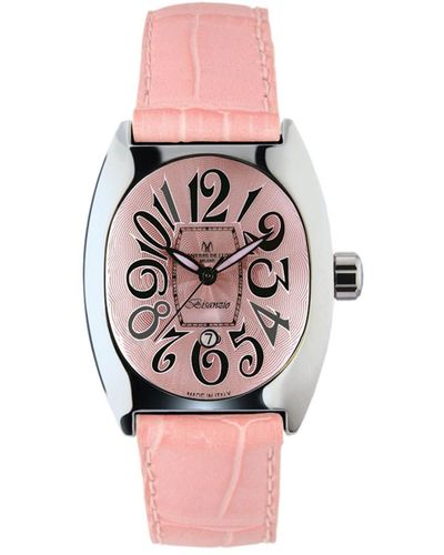 Montres De Luxe : Bisanzio Pink Watch - Red