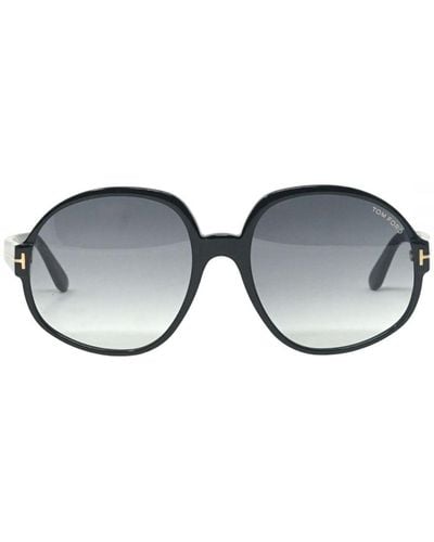 Tom Ford Claude-02 Ft0991 01b Black Sunglasses - Zwart