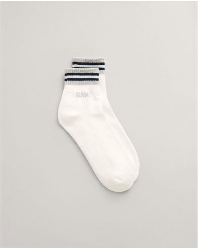 GANT Ankle Sport Socks - White