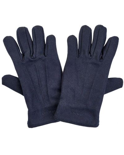 GANT Handschoen - Blauw