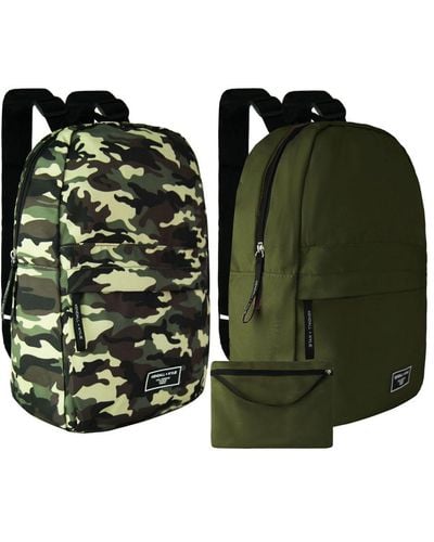 Kendall + Kylie 2-Pack Washable Dark Backpack - Green