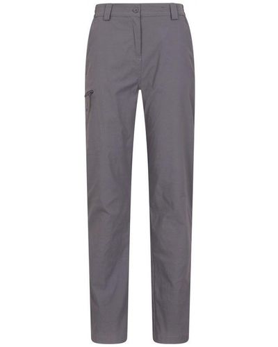 Mountain Warehouse Stretch Hiking Trousers - Grey